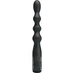 Pretty Love - Vibrateur Anal Federer 12 Vibrations Noir